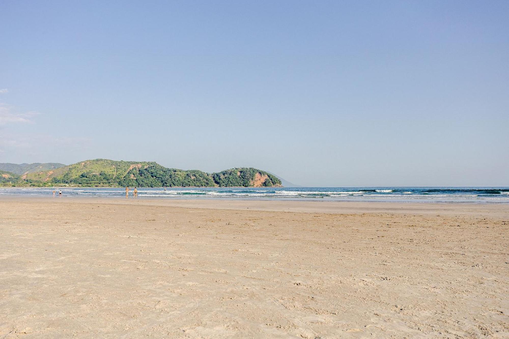Casa Dos Passaros Na Areia A 20M Da Praia Da Baleia Com 3 Suites E 1 Dorm, Com Ar Condicionado, Wifi, Smart Tv, Cozinha Completa E Churrasqueira เซา เซบัสเชียว ภายนอก รูปภาพ