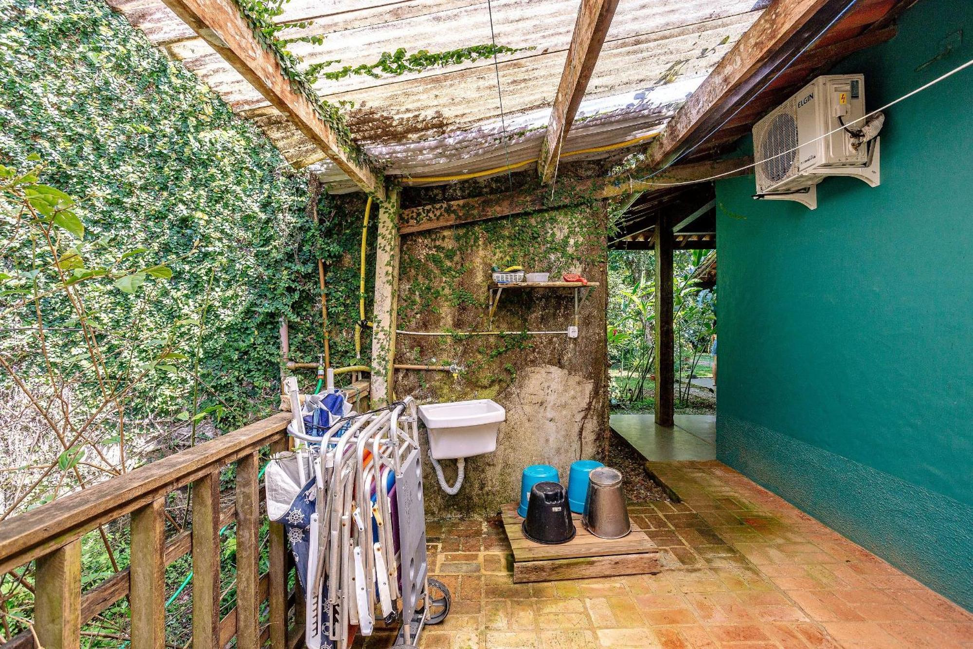 Casa Dos Passaros Na Areia A 20M Da Praia Da Baleia Com 3 Suites E 1 Dorm, Com Ar Condicionado, Wifi, Smart Tv, Cozinha Completa E Churrasqueira เซา เซบัสเชียว ภายนอก รูปภาพ