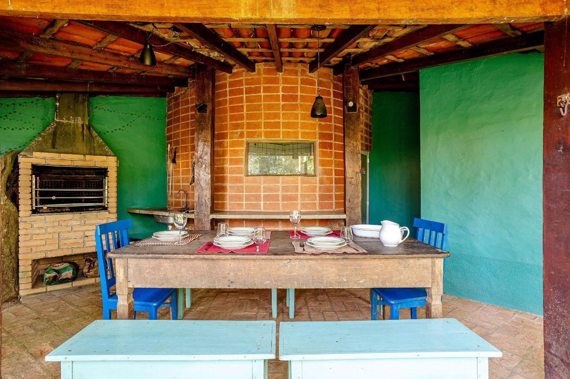 Casa Dos Passaros Na Areia A 20M Da Praia Da Baleia Com 3 Suites E 1 Dorm, Com Ar Condicionado, Wifi, Smart Tv, Cozinha Completa E Churrasqueira เซา เซบัสเชียว ภายนอก รูปภาพ