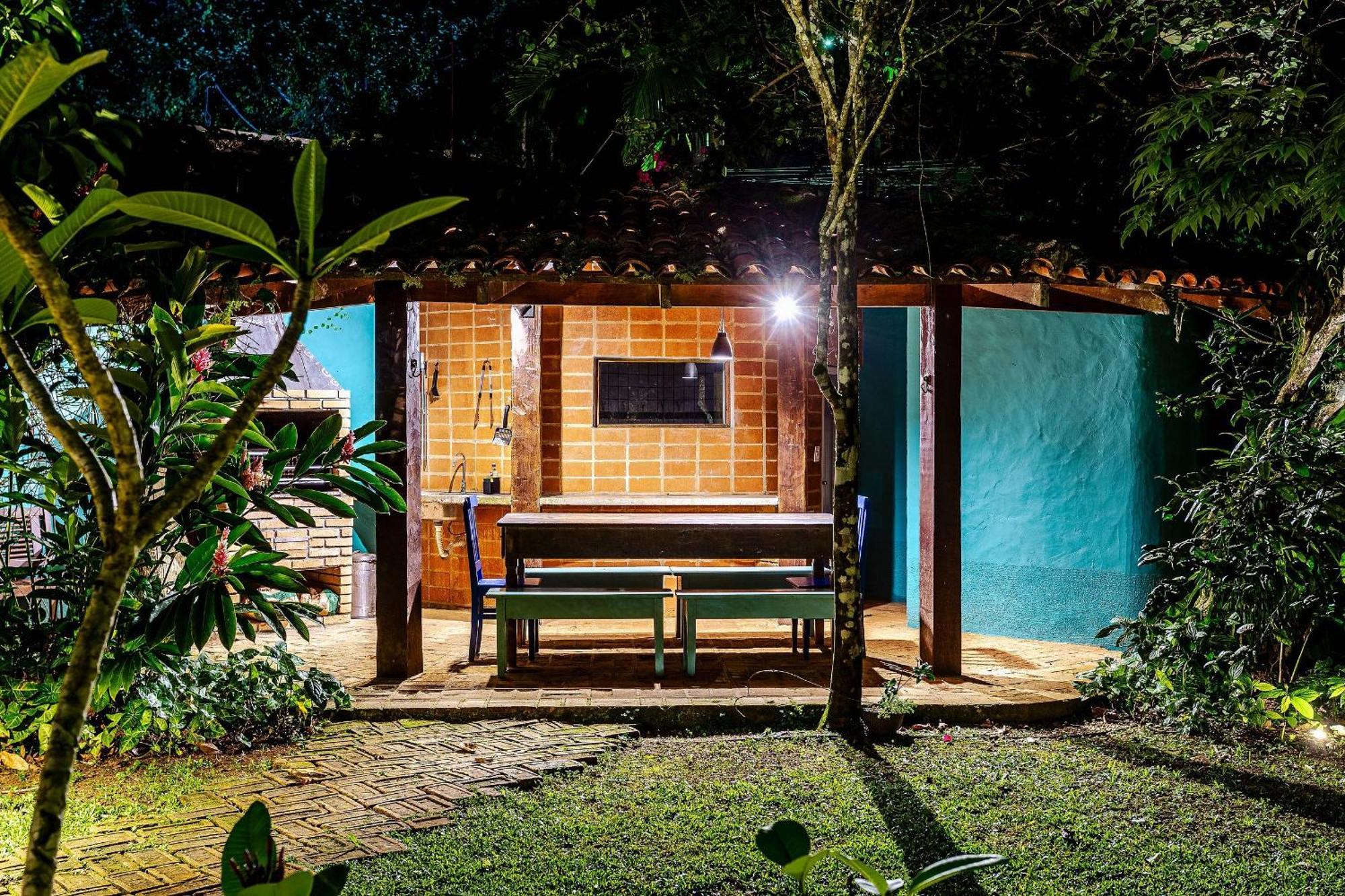 Casa Dos Passaros Na Areia A 20M Da Praia Da Baleia Com 3 Suites E 1 Dorm, Com Ar Condicionado, Wifi, Smart Tv, Cozinha Completa E Churrasqueira เซา เซบัสเชียว ภายนอก รูปภาพ