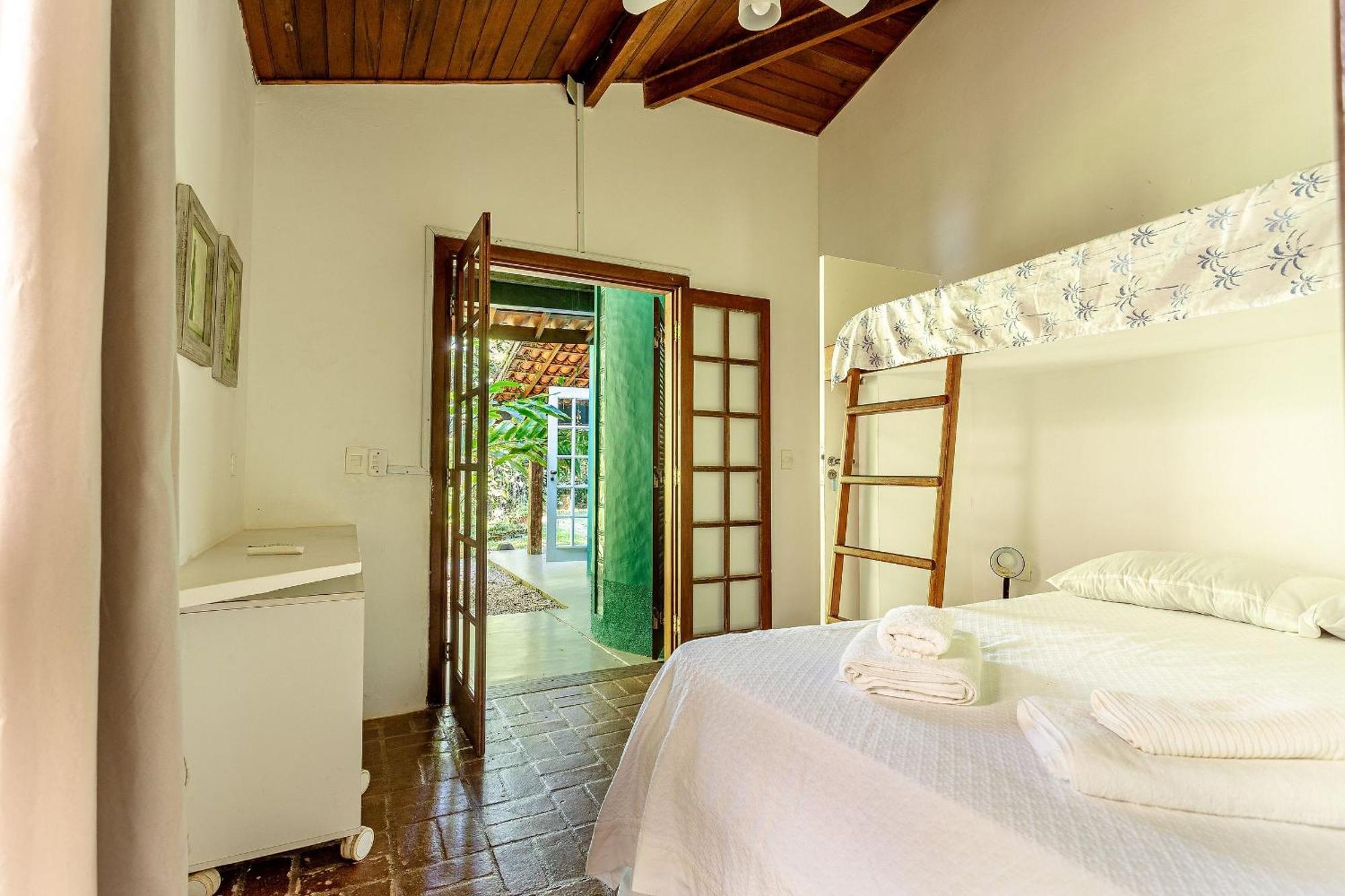 Casa Dos Passaros Na Areia A 20M Da Praia Da Baleia Com 3 Suites E 1 Dorm, Com Ar Condicionado, Wifi, Smart Tv, Cozinha Completa E Churrasqueira เซา เซบัสเชียว ภายนอก รูปภาพ