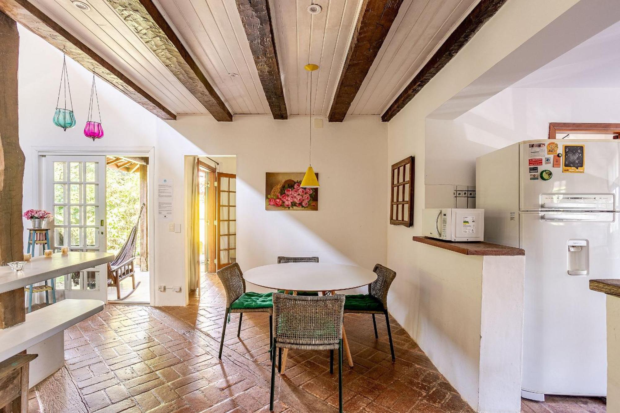Casa Dos Passaros Na Areia A 20M Da Praia Da Baleia Com 3 Suites E 1 Dorm, Com Ar Condicionado, Wifi, Smart Tv, Cozinha Completa E Churrasqueira เซา เซบัสเชียว ภายนอก รูปภาพ